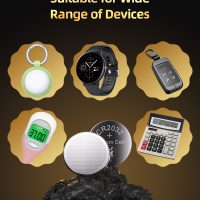 CR2032 Batteries for Key Fobs: A 3v Coin Battery Long - Lasting for Remote Controls - Watches - Reliable Performance - Child-Secure Packaging - Image 6